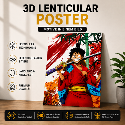 3D Anime Lenticular Poster