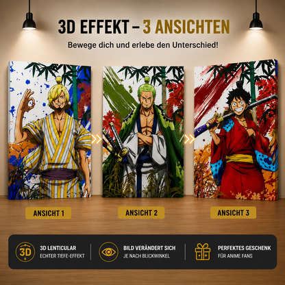 3D Anime Lenticular Poster
