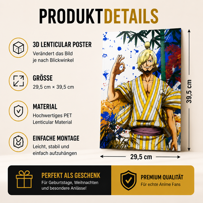 3D Anime Lenticular Poster